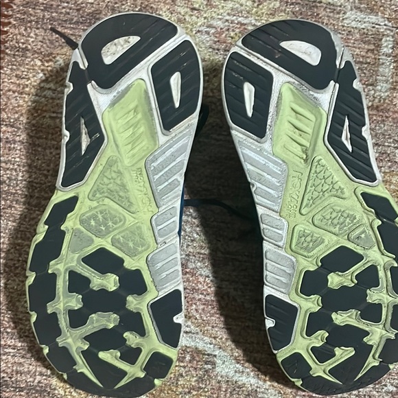 Men’s HOKA Blue/Yellow Running Shoes. Used- photos for minimal wear tear. No box - Picture 7 of 9